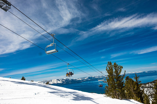 South Lake Tahoe in January