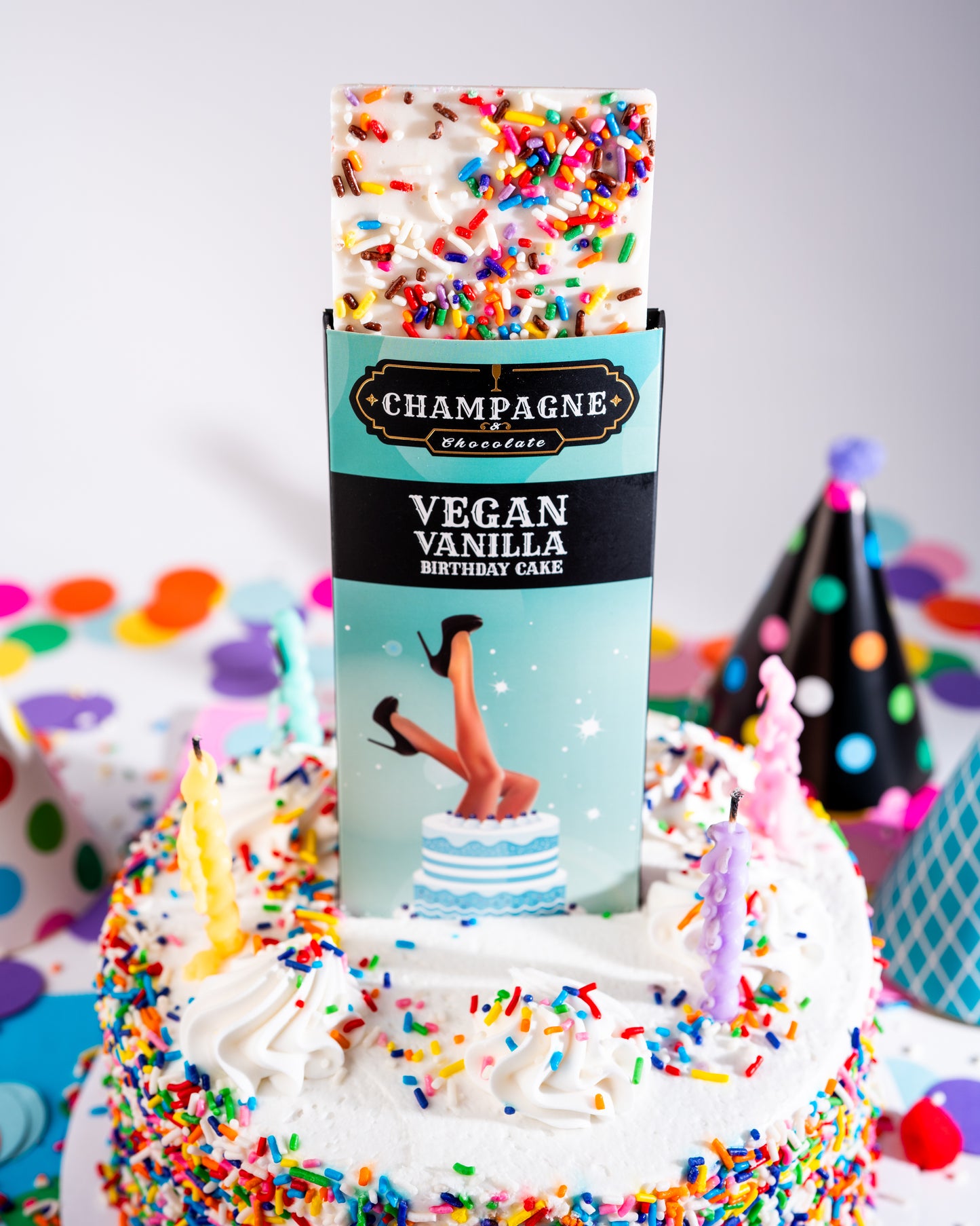 Vegan Vanilla Birthday Cake