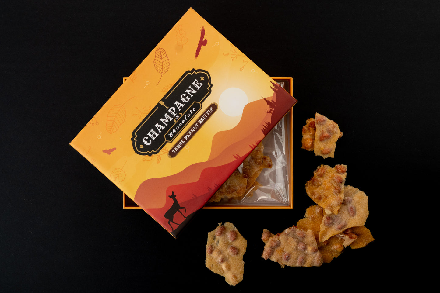 Tahoe Peanut Brittle - Box